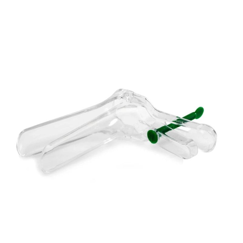 Sterile Plastic Female Gynecological Vaginal Speculum with Fastener