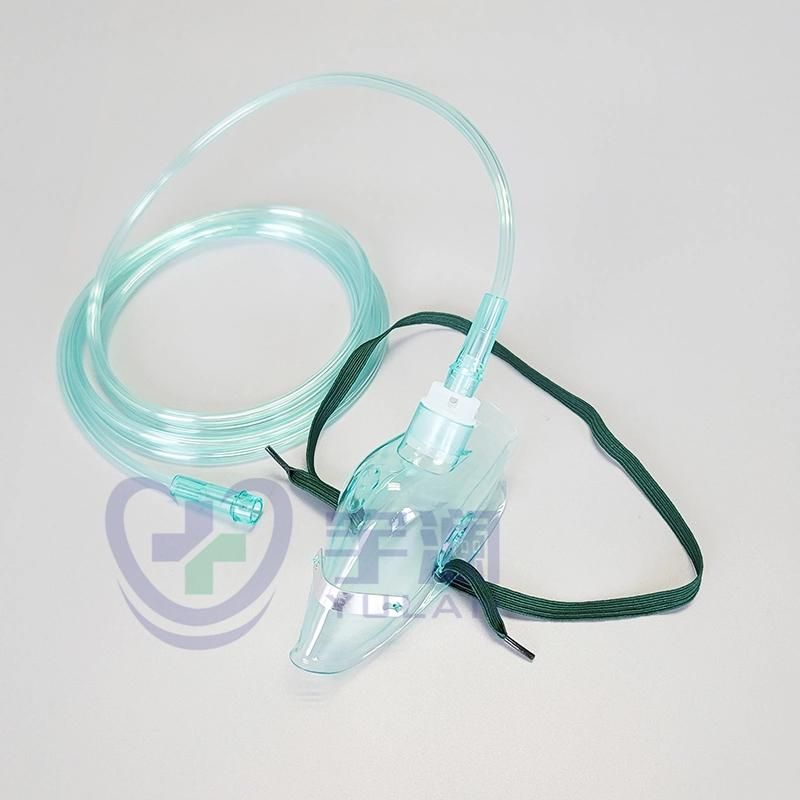 Disposable Hospital Oxygen Mask for Adult with Tubing