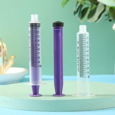 Disposable Oral 10ml Food Feeding Syringe Irrigation Syringe