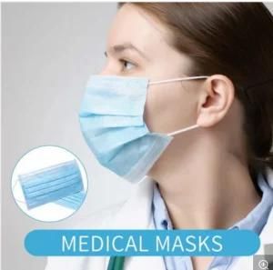 Sterile Sugical Mask, 3ply Disposable Face Cover, Meidical Use, Nonwoven Mask, Fast Shipping