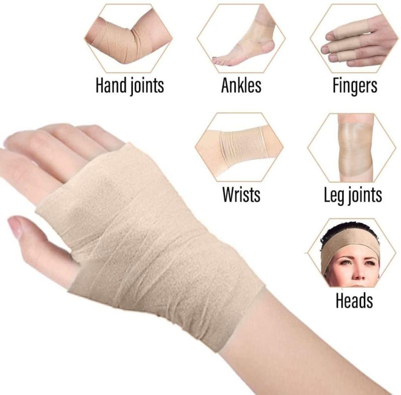 Skin Colour Sports PU Foam Sponge Bandage