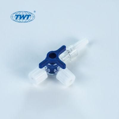 Infusion Set Disposable Plastic Three 3 Way Stopcock Medical Use