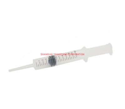CE ISO13485 Certified Disposable Plastic Irrigation Syringe with Catheter Tip