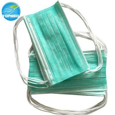Hot Selling Anti Dust 3 Ply Disposable Face Mask with 1ply Filter Anti Odor Surgical Face Mask