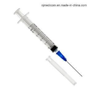 Ce/ISO Approved Luer Slip/Centre 3ml Disposable Syringes