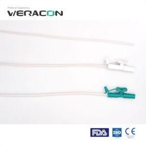 High Quality PVC Suction Catheter with Cap on Type