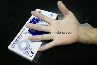 Vinyl Hand Gloves for Food Industrial and Medical Use