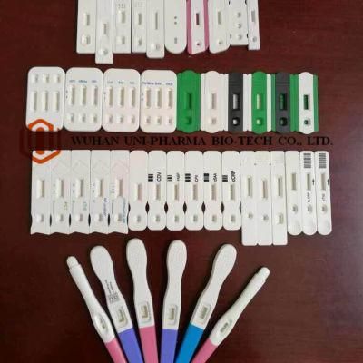 HCG Pregnancy Tests / One Step HCG Rapid Test Kit / Medical Equipments 3.00mm Cassette