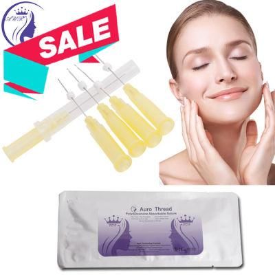 Korea Pdo Mono Plla for Face Nose Needle Ultra V Lifting Suture 3/4D Cog Thread