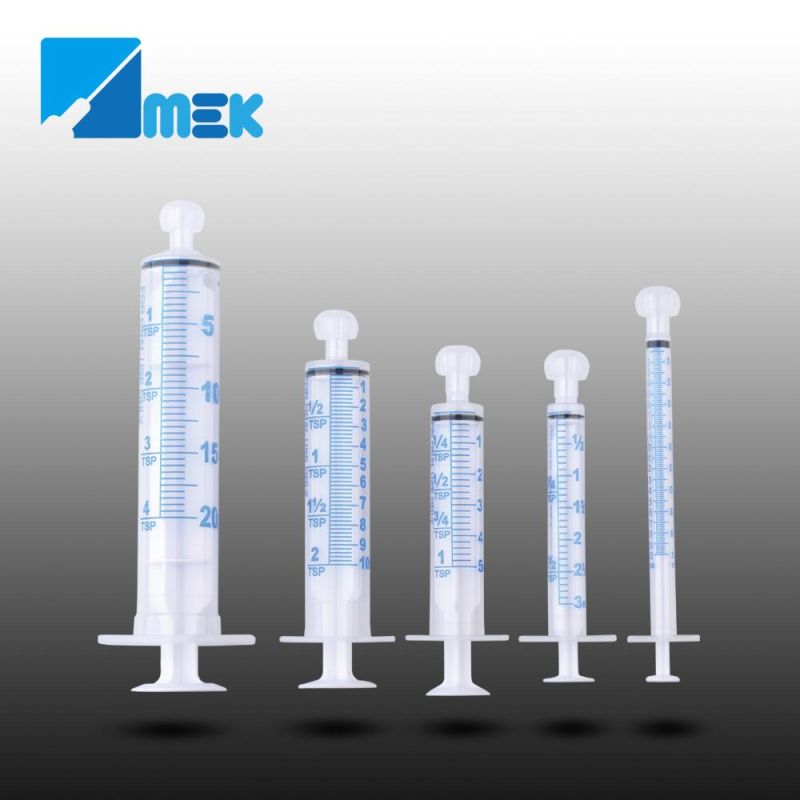 Sterile Enfit Syringe for Feeding or Medicine Piston Type