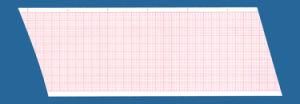 ECG Recording Paper for 3 Channel Machine -57mmx30m