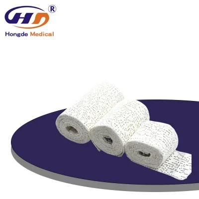 HD389 Medical Orthopedic White Pop Plaster of Paris Bandage 6&quot; Rolls Plaster Wrap Bandages for Body Casting or Finger Tip Fracture