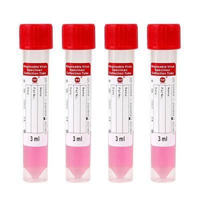 Virus Specimen Sampling Test Swab Tube Collection Universal Viral Transport Media