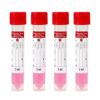 Virus Specimen Sampling Test Swab Tube Collection Universal Viral Transport Media