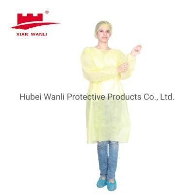 Disposable Protective AAMI Level 1 2 3 Nonwoven Fabric Fluid Resistant Isolation Gown