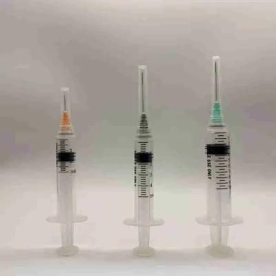 Retractable Safety Syringe 0.3/0.5/1/3/5ml for Hypodermic Injection