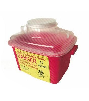 Plastic Medicaldisposal Sharp Box Container Yellow Bio Medicalwaste Bin