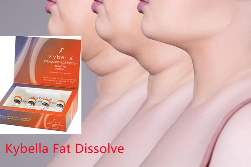 Kybella Kabelline Double Chin Fat Reduction Treatment FDA Approved Kybella Dissolves The Underlying Layer of Fat Before and After Pictures Weight Loss Products