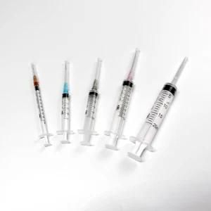 Medical Disposable Syringe with Needle for Human and Animal Use CE Approved Volume 1ml