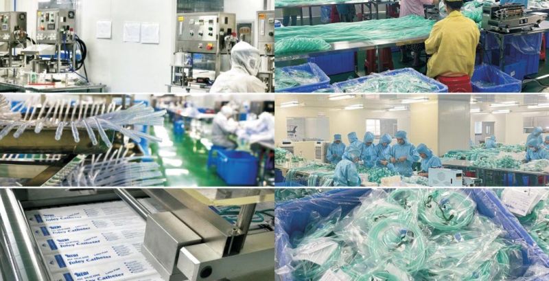 Factory Wholesale Single Use Medical Disposable Tracheostomy Oxygen Mask