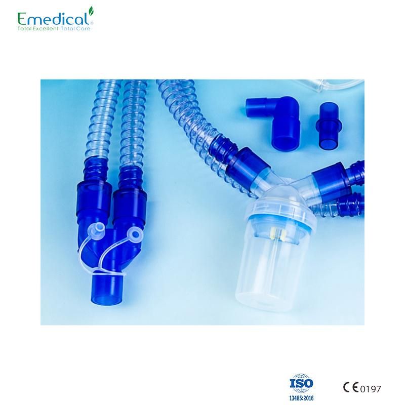 Adult Pediatric Smoothbore Breathing Circuit with Humidifier Chamber