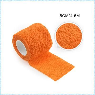 Non Woven Cotton Pattern Printing Cohesive Veterinary Bandages