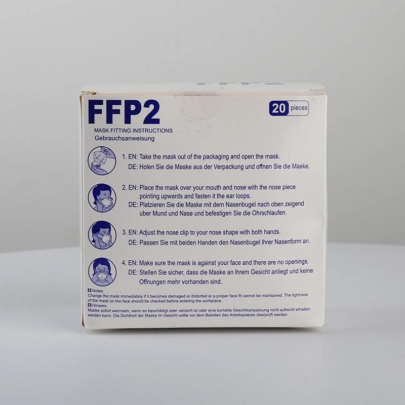 Fast Delivery Stock KN95 N95 CE FDA Protective FFP2 Dust 5 Ply N95 Respirator KN95 FFP2 Mask for Germany Market