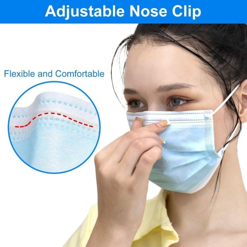 Disposable Surgical Respiratory Medical Mask Type Iir En14683 Face Mask