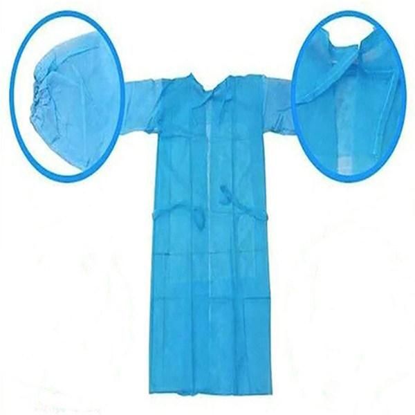 China Factory Medical Supplies Safety Protective Clothing Surgical Gown Disposable Non-Woven Coverall