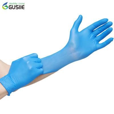 Medical Glove Disposable Blue Color Examination Disposable Nitrile Gloves