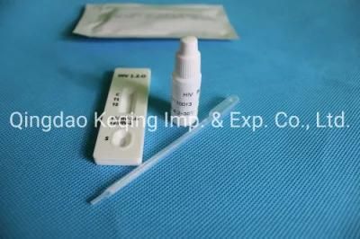 HIV 1+2 Rapid Test Strip/Cassette (Whole Blood/Serum/Plasma) Home Use HIV Glob Biotec