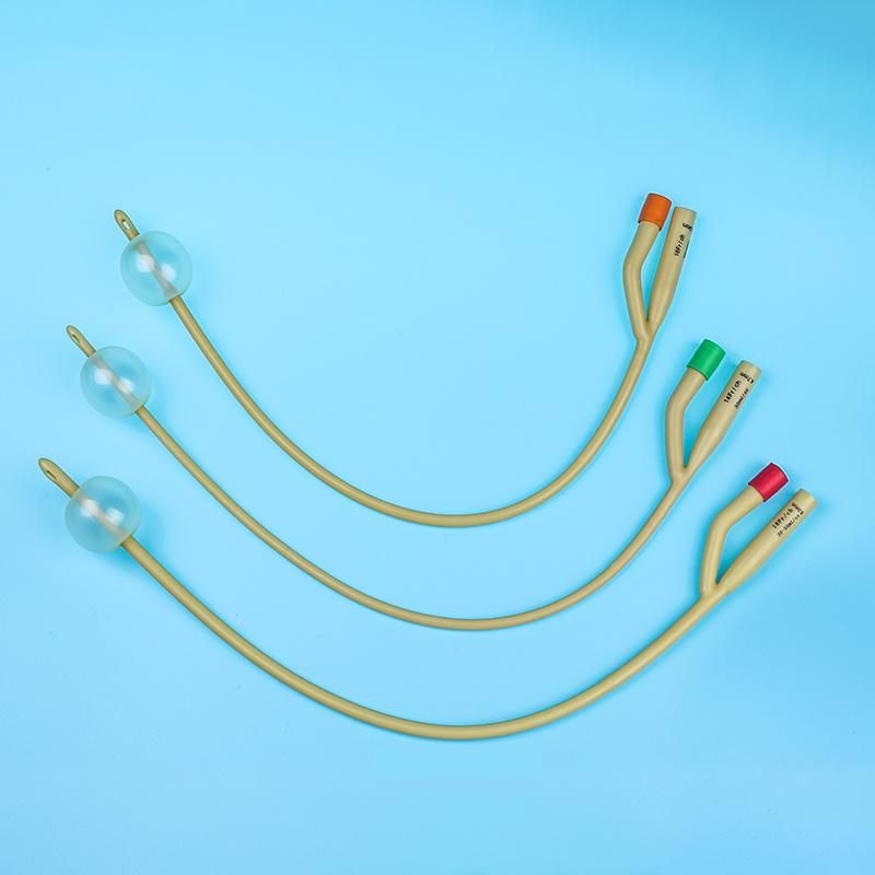 Certified Medical PVC Silicone Foley Catheter