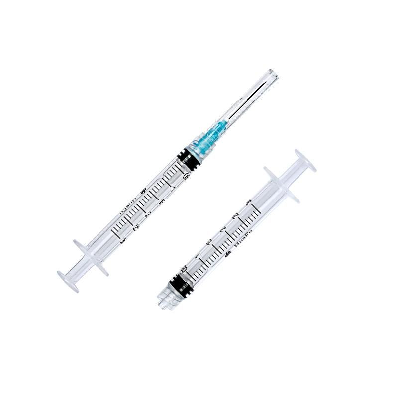 Direct Factory 1 Ml Cc Disposable Medical Plastic Luer Lock Syringe