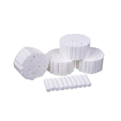 China Wholesale Disposable Medical Absorbent Dental Cotton Roll 100% Pure Cotton Sterile or Ono-Sterile No Lint