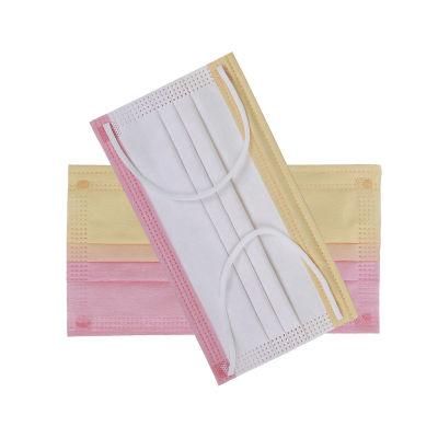 Gradient Color Pm2.5 Disposable Medical Grade Masks Gradient