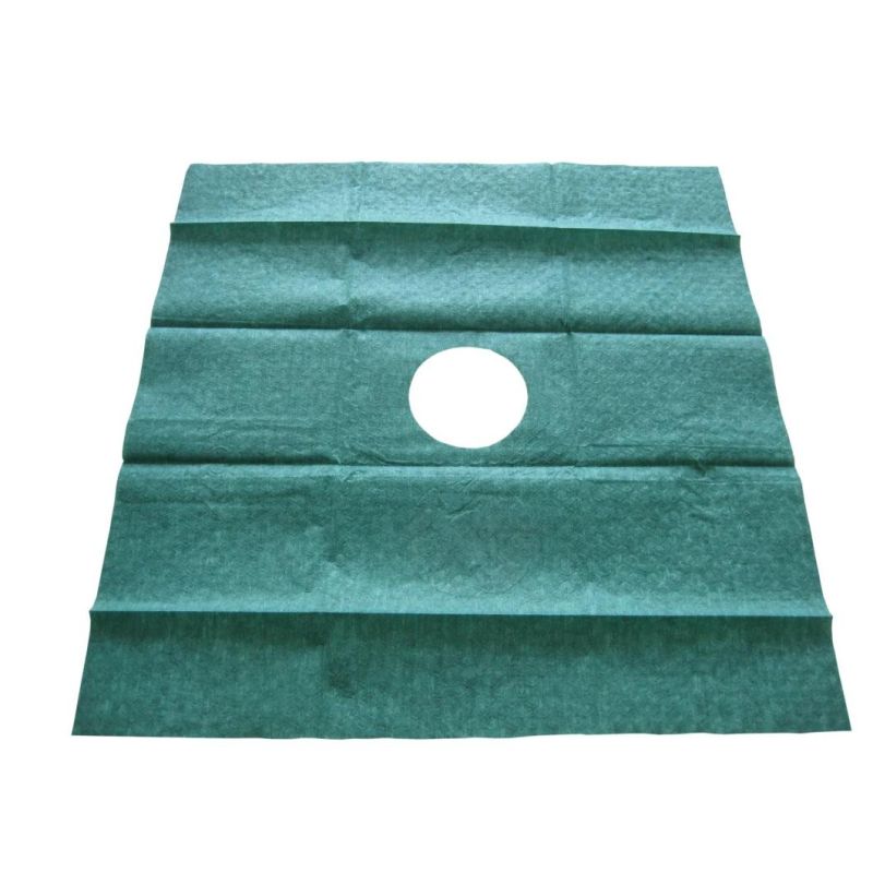 Medical Absorbing Surgical Drape Sheet with Hole