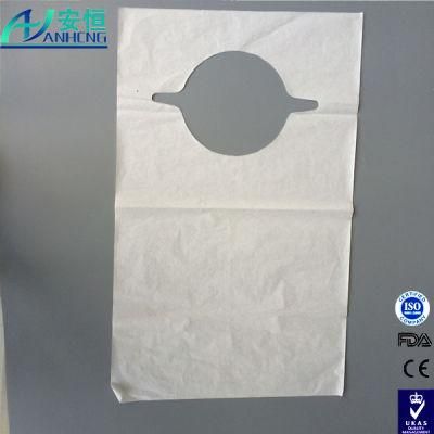 2 Ply Paper and 1 Ply Plastic Film Dental Bibs