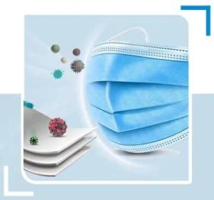 Blue Protective Medical Surgical Face Mask Factory Directly Supply High Efficiency