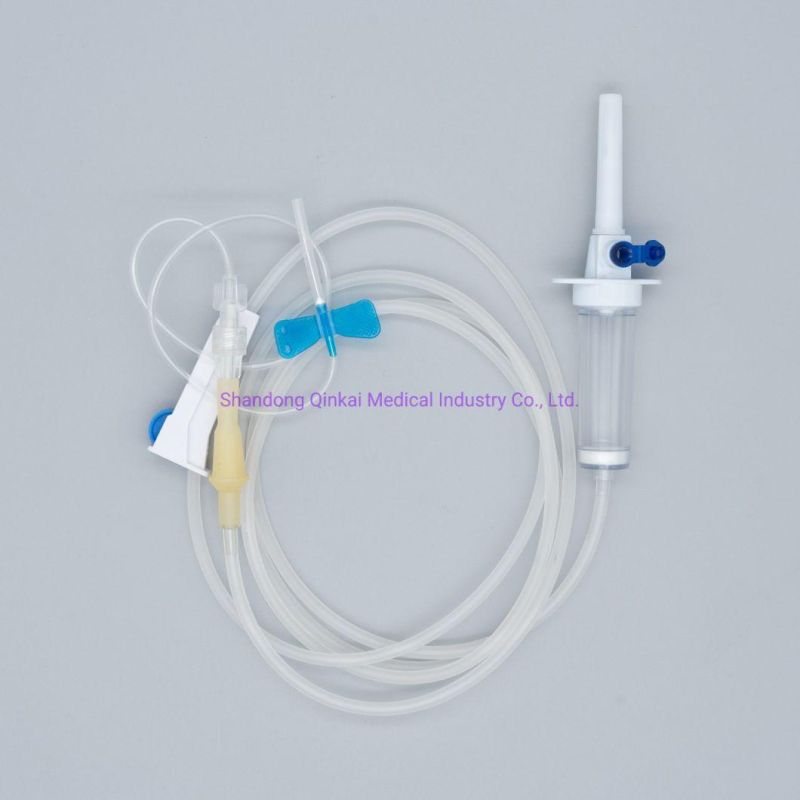 Hot Sale Medical Disposable Infusion Set with Luer Lock, Disposable IV Set with Low Price