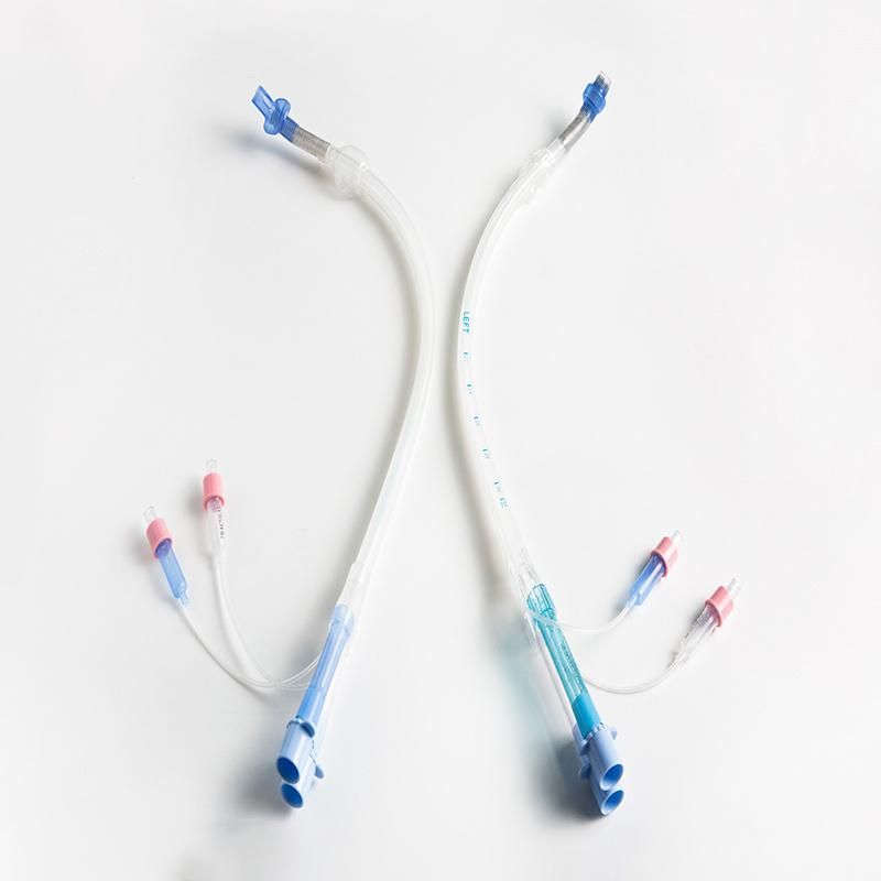 Double Lumen Endobronchial Tube with Suction Catheter Endotracheal Bronchial Tube