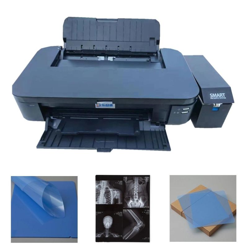 Blue Inkjet Film Waterproof Sheet and Roll for X Ray Printer Printing Medical Imaging