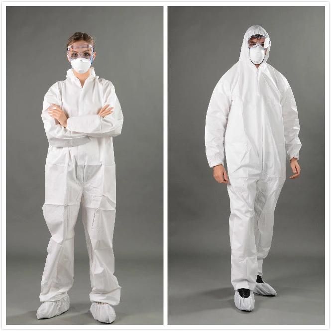 Hot Sale! Disposable Waterproof Safety PP Nonwoven Coverall