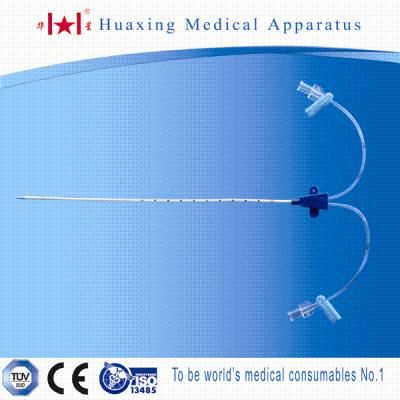 Single-Use Medical Central Venous Catheter (Double Lumen)