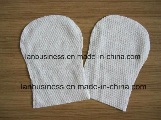 Needle Punching Non-Woven Gloves Wipe Disposable Mitten-Shaped Moist Wipes Glove