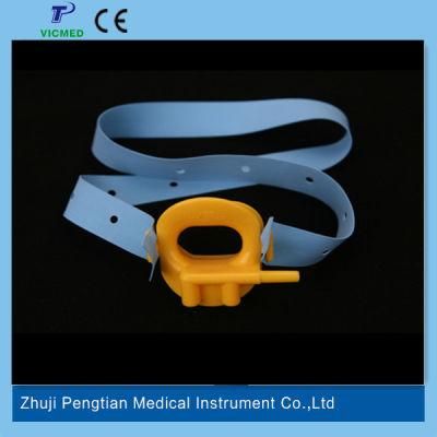 Ce Approved Bite Block with Band Suitable for Adult with Oxygen Pipe for Endoscopy