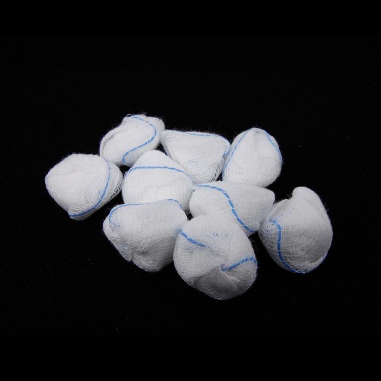100% Bleached Cotton for Wound Care Absorbent Gauze Swabs
