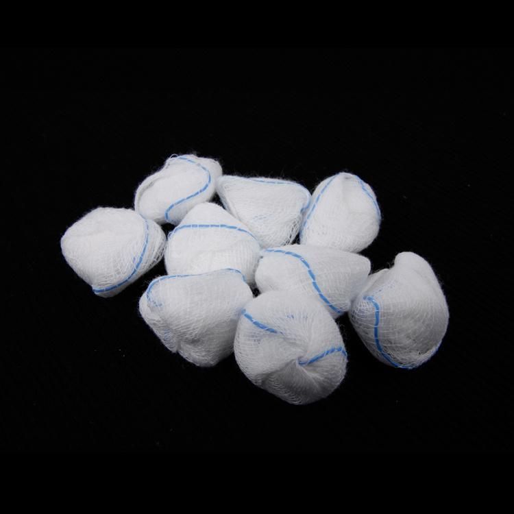 100% Bleached Cotton for Wound Care Absorbent Gauze Swabs