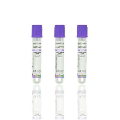 Blue Medical Vacuum Collection Tube PT Tube for Blood Coagulation Test