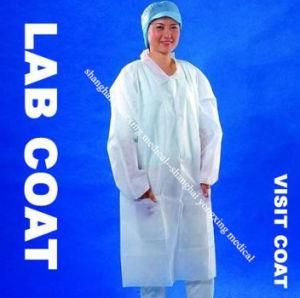 Disposable Industral Nonwoven Lab Coats
