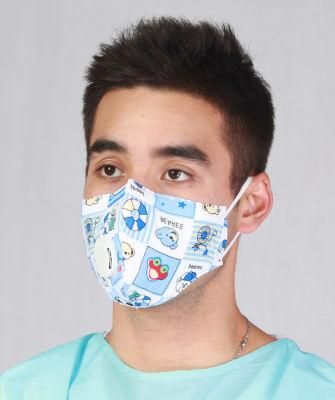 High Quality Kids Mask Kn 95 Non Woven Fabric Child Reusable Medical Protective Mask Certificated Mask DIN En 14683